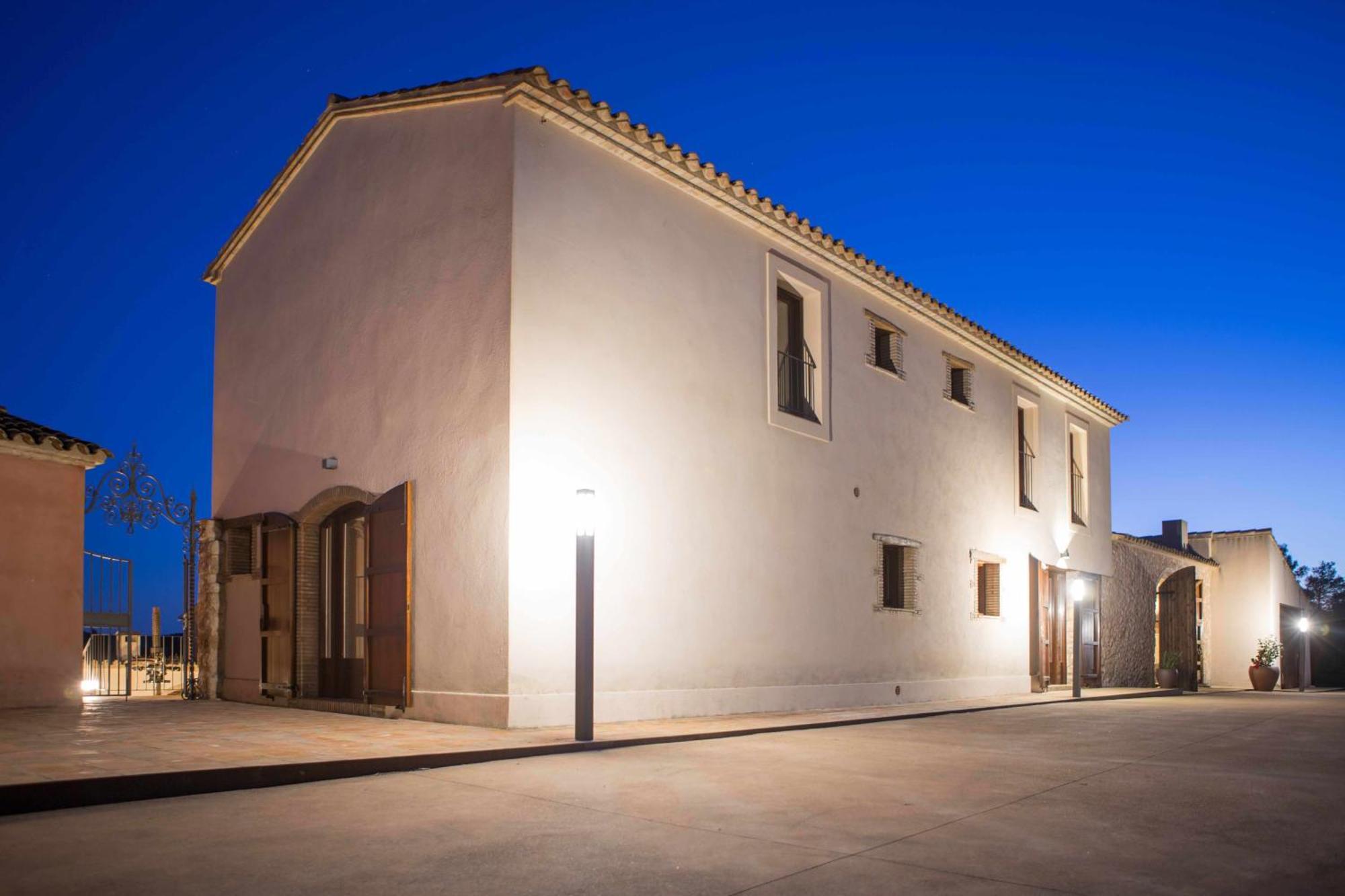 El Pla de Manlleu Casa Rural Masia Les Apieres المظهر الخارجي الصورة