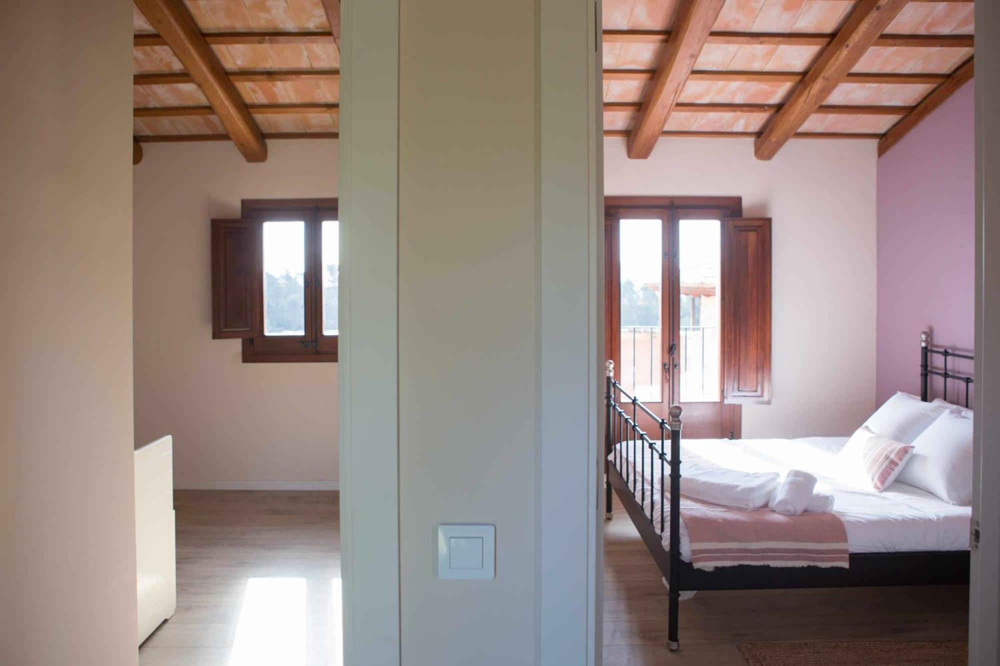 El Pla de Manlleu Casa Rural Masia Les Apieres المظهر الخارجي الصورة