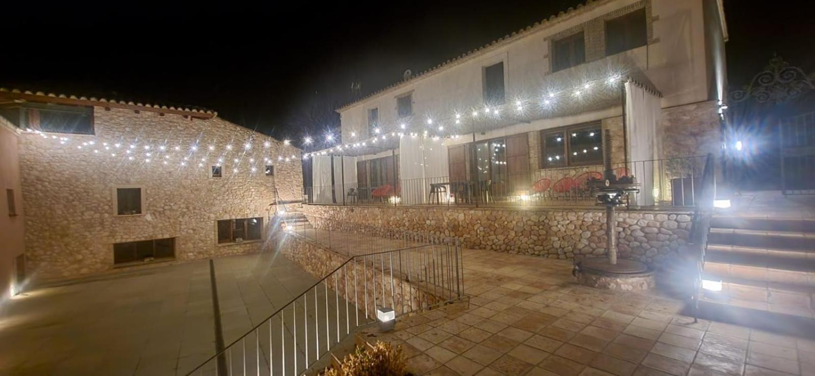 El Pla de Manlleu Casa Rural Masia Les Apieres المظهر الخارجي الصورة