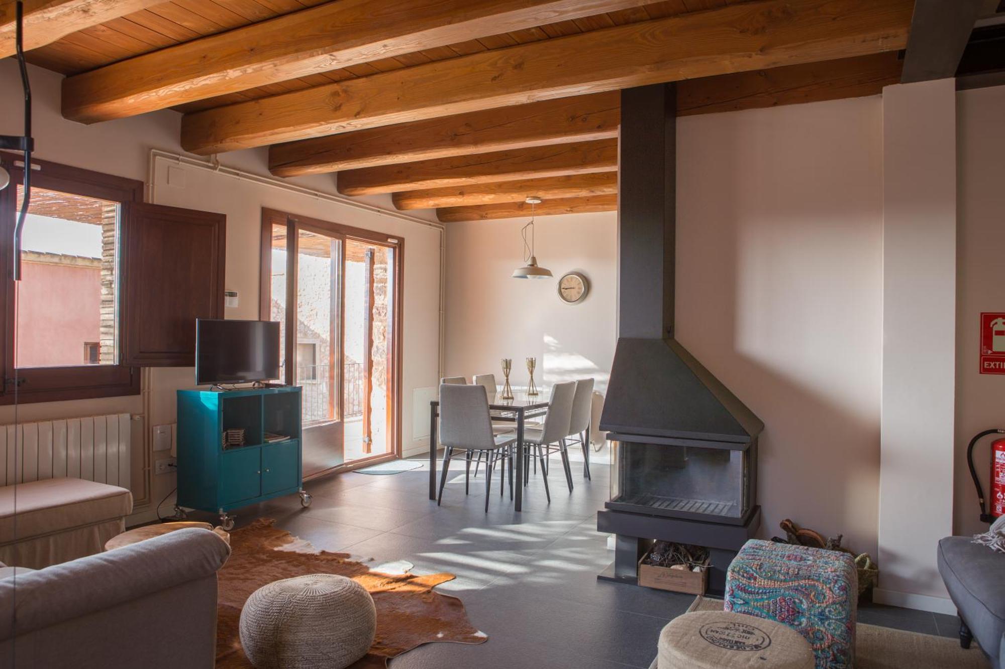 El Pla de Manlleu Casa Rural Masia Les Apieres المظهر الخارجي الصورة